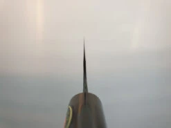 Kyusakichi (Yoshida) | 170 Santoku / Funayuki Knife 12 Kyusakichi (Yoshida) | 170 Santoku / Funayuki Knife -Profil Optik Salgsbutik AogamiKurouchiHocho 011