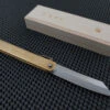 Kanekoma Higonokami | Hand Forged Aogami Kiridashi Knife (LL) 2 Kanekoma Higonokami | Hand Forged Aogami Kiridashi Knife (LL) -Profil Optik Salgsbutik HochoHigoWhetstoneOroshigane 020