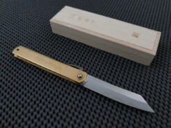 Kanekoma Higonokami | Hand Forged Aogami Kiridashi Knife (LL)