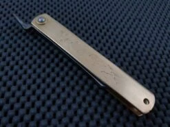 Kanekoma Higonokami | Hand Forged Aogami Kiridashi Knife (LL) -Profil Optik Salgsbutik HochoHigoWhetstoneOroshigane 023