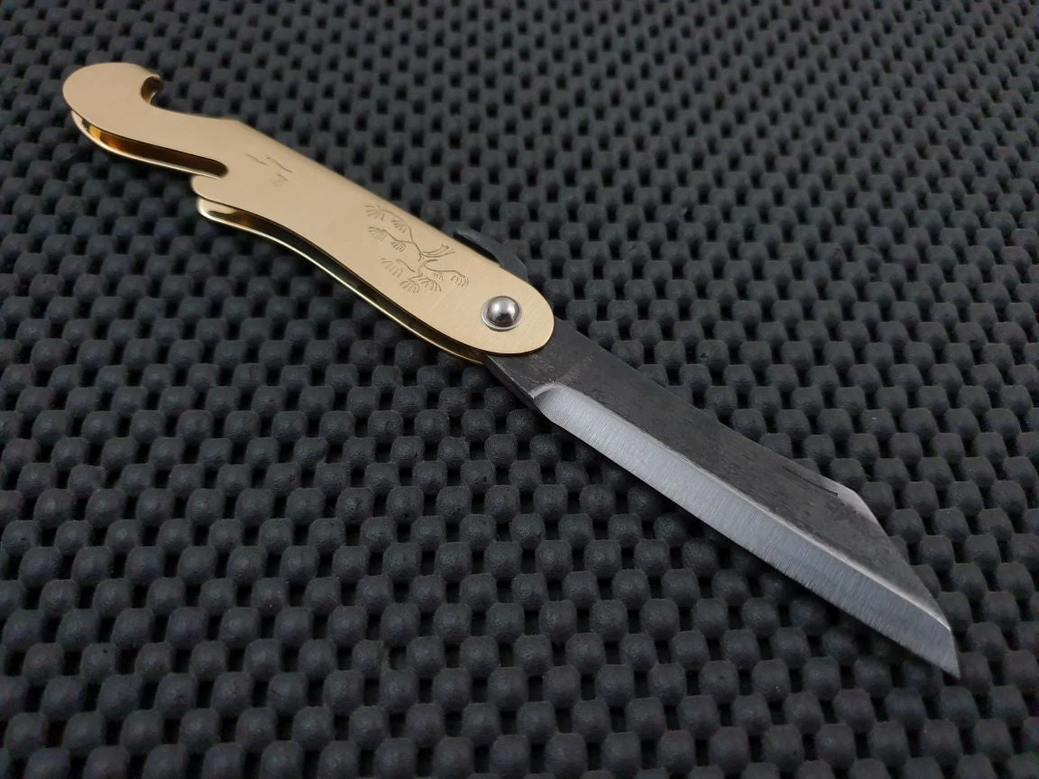 Mujun Japan | Hand Forged Mt Fuji Kiridashi Knife 4 Mujun Japan | Hand Forged Mt Fuji Kiridashi Knife - Billede 2