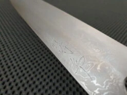 Mazaki Damascus | 270 Sujihiki Knife (Aogami) 14 Mazaki Damascus | 270 Sujihiki Knife (Aogami) -Profil Optik Salgsbutik HochoJapanKnife 011
