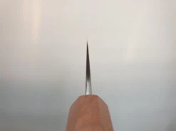 Mazaki Damascus | 270 Sujihiki Knife (Aogami) 17 Mazaki Damascus | 270 Sujihiki Knife (Aogami) -Profil Optik Salgsbutik HochoJapanKnife 014