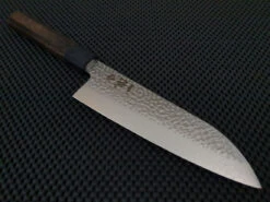 Ittetsu Damascus | 180 Santoku Knife