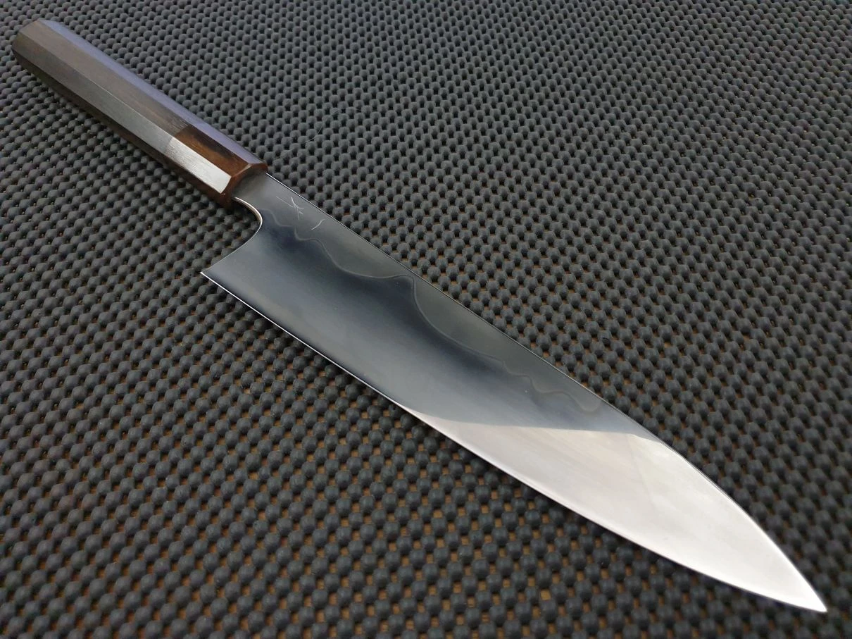 Hitohira Togashi Yohei Mizu Honyaki | 240mm Mt Fuji Gyuto Knife (Shirogami) #025 3 Hitohira Togashi Yohei Mizu Honyaki | 240mm Mt Fuji Gyuto Knife (Shirogami) #025