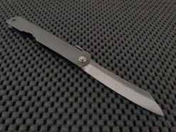 Nagao Higonokami Folding Knife | Black Handle - "Large"