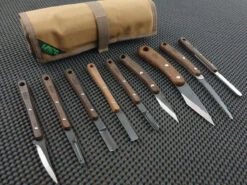 Hiro Masui | WCT-9 Wood Carving Set (+ Roll)