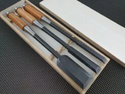 Nomikatsu Shirogami | Anaya Nomi (Deep-Cut Chisel)- 3 Piece Set 17 Nomikatsu Shirogami | Anaya Nomi (Deep-Cut Chisel)- 3 Piece Set -Profil Optik Salgsbutik JapaneseWoodworkingChisels 002