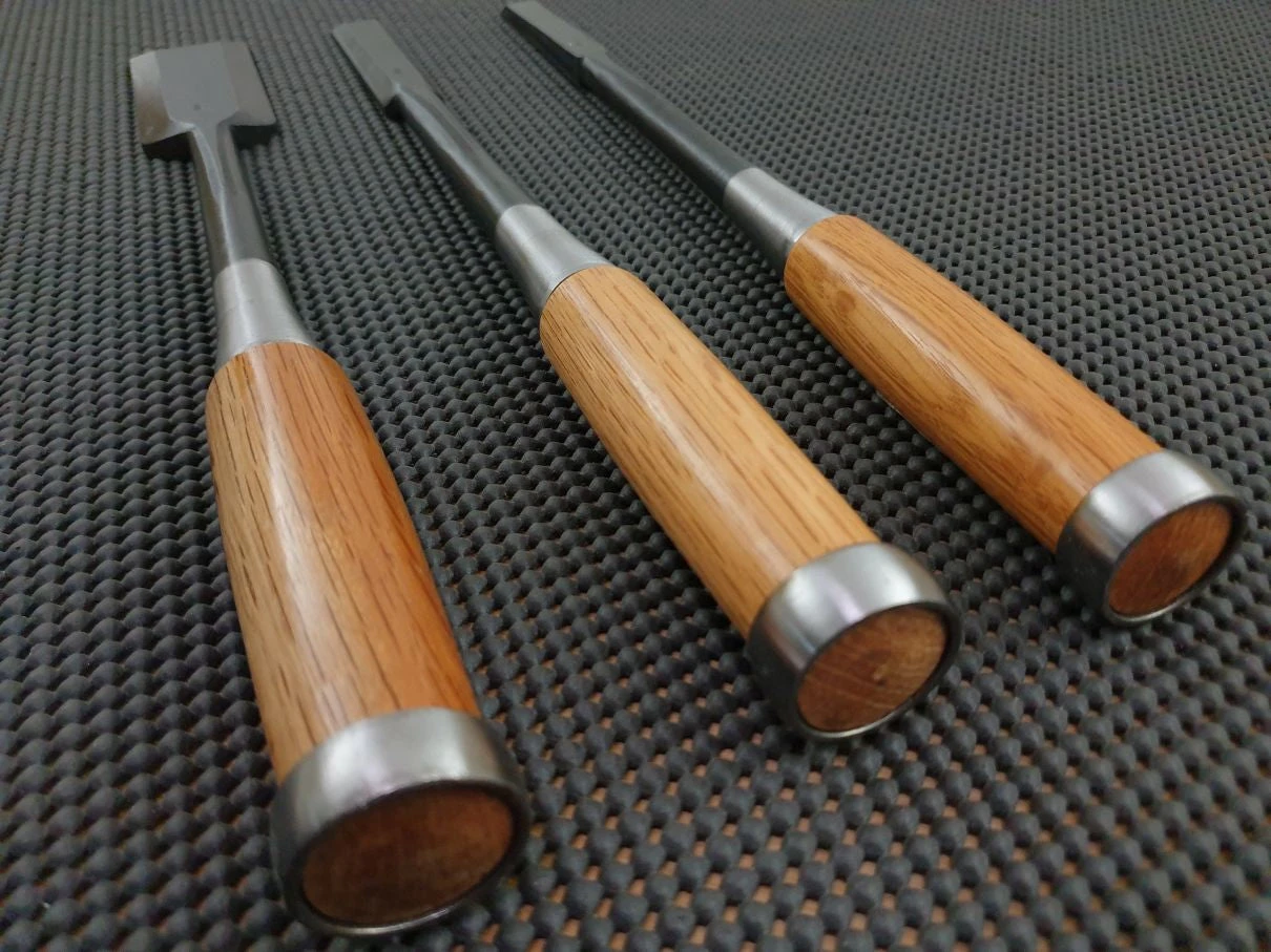 Nomikatsu Shirogami | Anaya Nomi (Deep-Cut Chisel)- 3 Piece Set 8 Nomikatsu Shirogami | Anaya Nomi (Deep-Cut Chisel)- 3 Piece Set - Billede 6