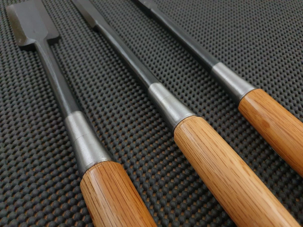 Nomikatsu Shirogami | Anaya Nomi (Deep-Cut Chisel)- 3 Piece Set 9 Nomikatsu Shirogami | Anaya Nomi (Deep-Cut Chisel)- 3 Piece Set - Billede 7