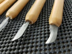 Kawasei Japanese Carving Chisels | EI-5 Premium Wood Carving Set (5 Pieces) -Profil Optik Salgsbutik Japanese Wood Carving Knives Woodworking Tools Japan 006
