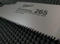 Shogun Nokogiri | Folding Pull Saw - 265 Universal Kataba -Profil Optik Salgsbutik Japanese Woodworking Tools Australia 009