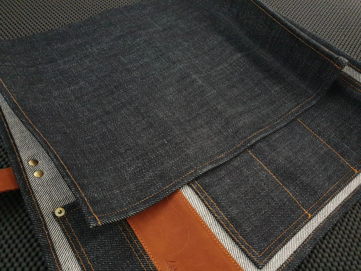 Kaneshige | Denim Knife Roll (5 Pocket) 7 Kaneshige | Denim Knife Roll (5 Pocket) - Billede 5