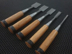 Kanetomo SFS Oire Nomi | 5 Piece Japanese Chisel Set (B Timber Box) -Profil Optik Salgsbutik Kanetomo Nomi 5 Set Japanese Woodworking Chisel 04
