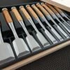 Kanetomo HSS Oire Nomi | 10 Piece Premium Japanese Chisel Set