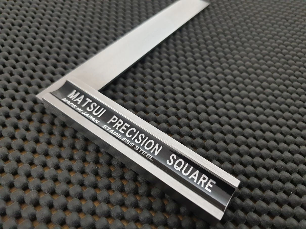 Matsui Quenched | Set Square (100, 200, 250 & 300mm) 10 Matsui Quenched | Set Square (100, 200, 250 & 300mm) - Billede 8