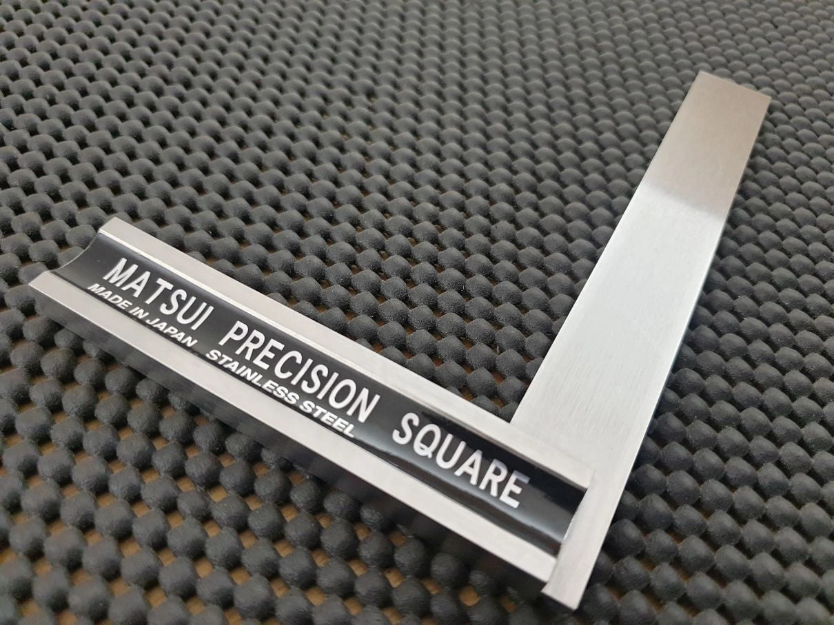 Matsui Quenched | Set Square (100, 200, 250 & 300mm) 11 Matsui Quenched | Set Square (100, 200, 250 & 300mm) - Billede 9