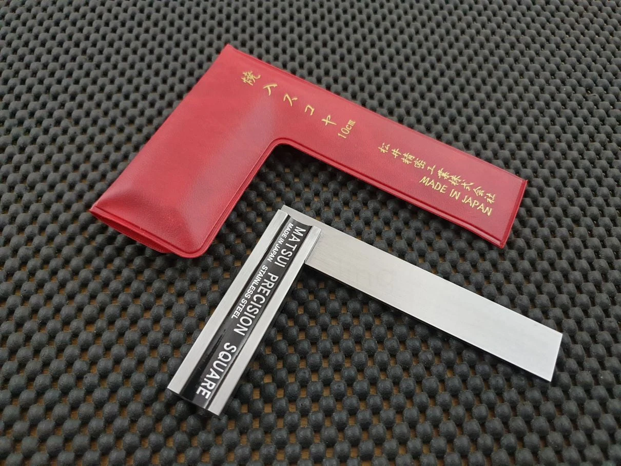 Matsui Quenched | Set Square (100, 200, 250 & 300mm) 4 Matsui Quenched | Set Square (100, 200, 250 & 300mm) - Billede 2