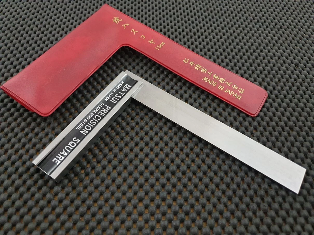 Matsui Quenched | Set Square (100, 200, 250 & 300mm) 5 Matsui Quenched | Set Square (100, 200, 250 & 300mm) - Billede 3