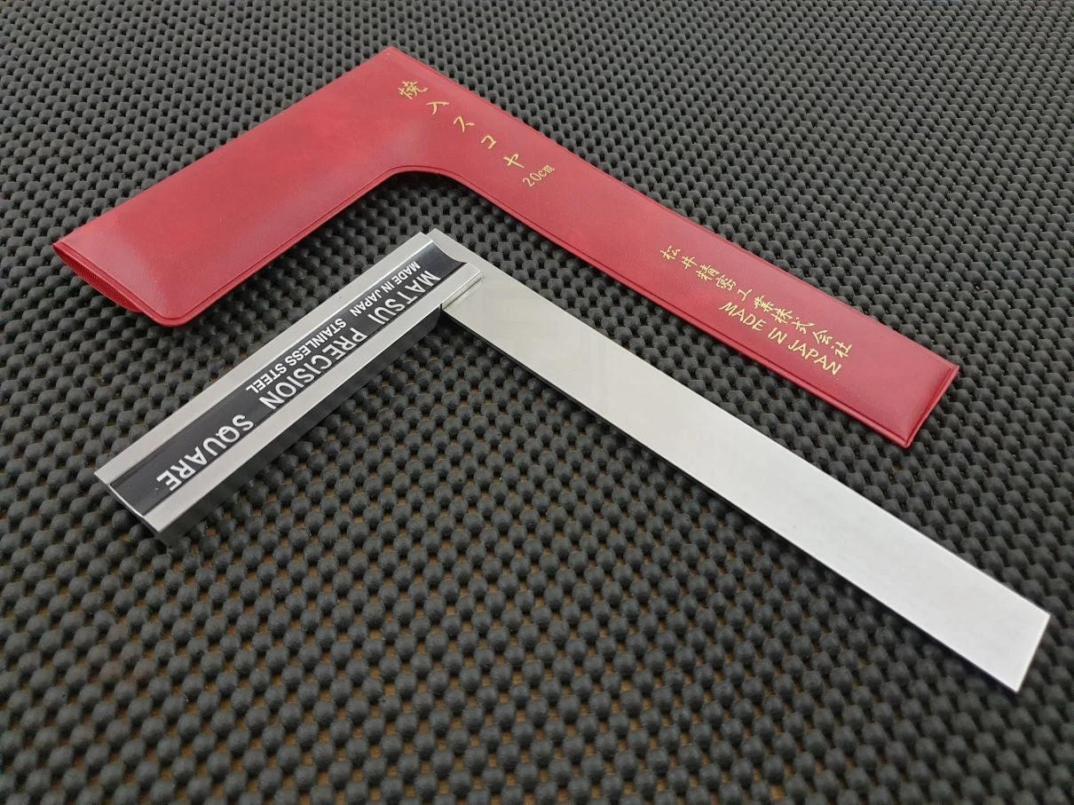 Matsui Quenched | Set Square (100, 200, 250 & 300mm) 6 Matsui Quenched | Set Square (100, 200, 250 & 300mm) - Billede 4