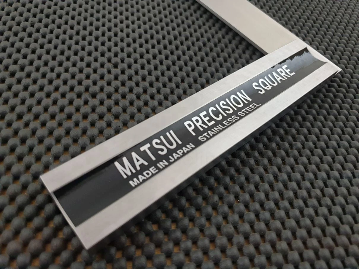 Matsui Quenched | Set Square (100, 200, 250 & 300mm) 9 Matsui Quenched | Set Square (100, 200, 250 & 300mm) - Billede 7