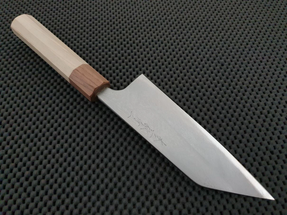 Mazaki Damascus | 160mm Santoku / Bunka Knife 5 Mazaki Damascus | 160mm Santoku / Bunka Knife - Billede 3