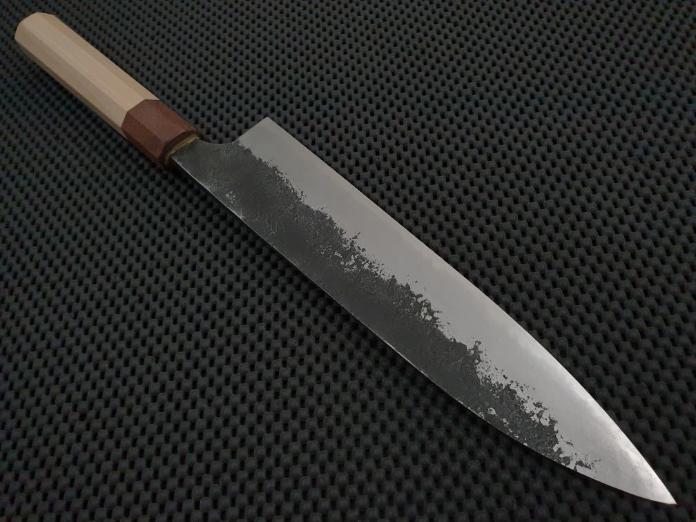 Mazaki Kurouchi | 240 Gyuto Knife 4 Mazaki Kurouchi | 240 Gyuto Knife - Billede 2