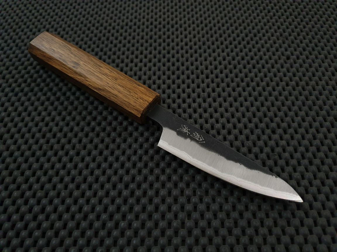 OUL Nashiji | 80 Paring Knife (Black Oak) 3 OUL Nashiji | 80 Paring Knife (Black Oak)