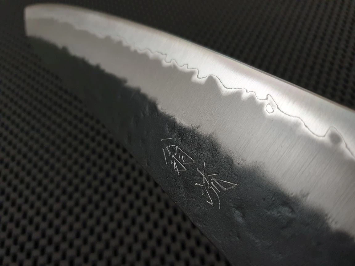 OUL Nashiji | 240 Gyuto Knife (Black Oak) 6 OUL Nashiji | 240 Gyuto Knife (Black Oak) - Billede 4