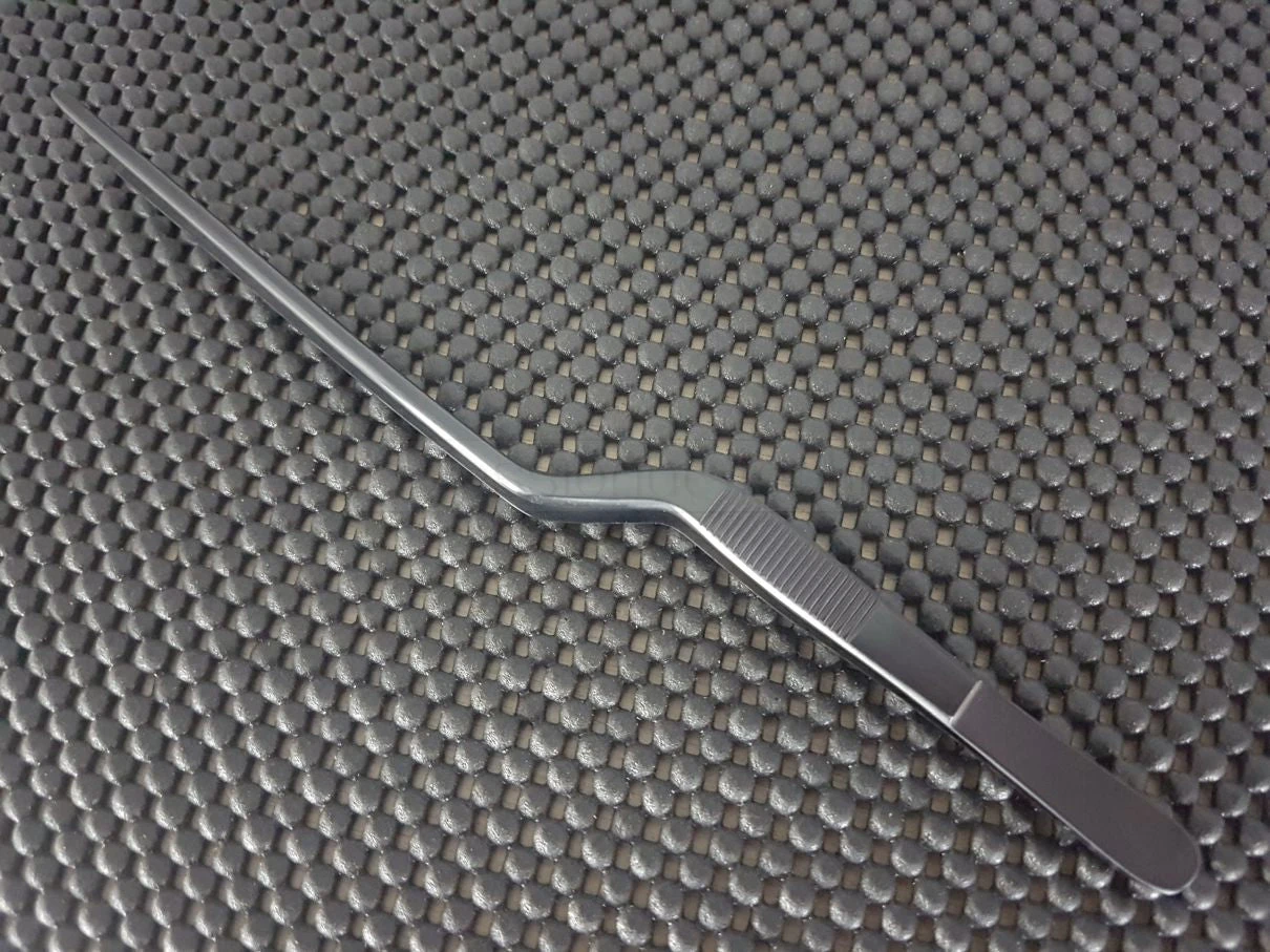 Kazuki Culinary & Plating Tweezers (Stainless Steel) | 200mm Offset 9 Kazuki Culinary & Plating Tweezers (Stainless Steel) | 200mm Offset - Billede 7