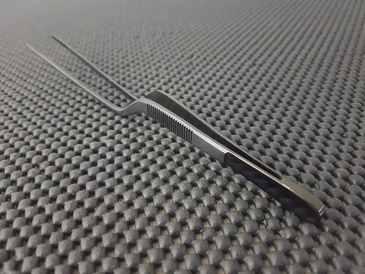 Kazuki Culinary & Plating Tweezers (Stainless Steel) | 200mm Offset 7 Kazuki Culinary & Plating Tweezers (Stainless Steel) | 200mm Offset - Billede 5