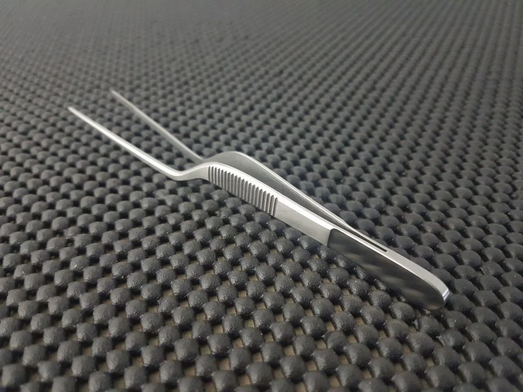 Kazuki Culinary & Plating Tweezers (Stainless Steel) | 140mm Offset 4 Kazuki Culinary & Plating Tweezers (Stainless Steel) | 140mm Offset - Billede 2