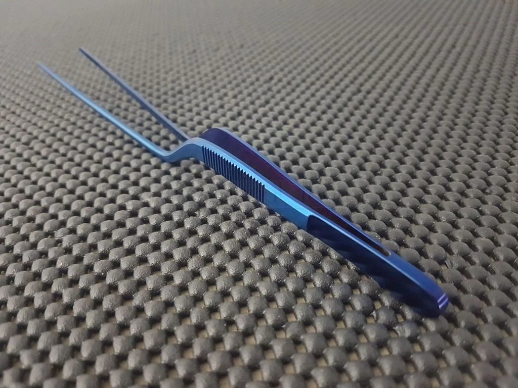 Kazuki Culinary & Plating Tweezers (Stainless Steel) | 200mm Offset 13 Kazuki Culinary & Plating Tweezers (Stainless Steel) | 200mm Offset - Billede 11