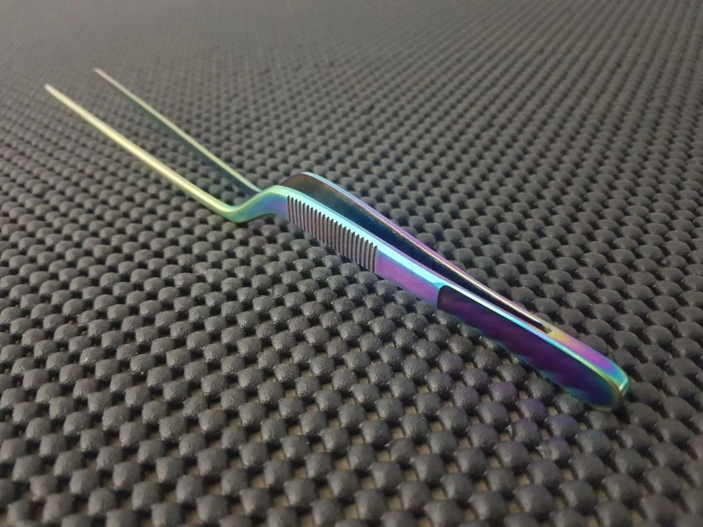 Kazuki Culinary & Plating Tweezers (Stainless Steel) | 200mm Offset 19 Kazuki Culinary & Plating Tweezers (Stainless Steel) | 200mm Offset - Billede 17