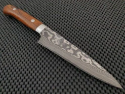 Takeshi Saji | Nickel Damascus 150mm Petty Knife (Iron Wood)