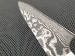 Takeshi Saji | Nickel Damascus 150mm Petty Knife (Iron Wood) 11 Takeshi Saji | Nickel Damascus 150mm Petty Knife (Iron Wood) -Profil Optik Salgsbutik SajiDamascusKnife 05