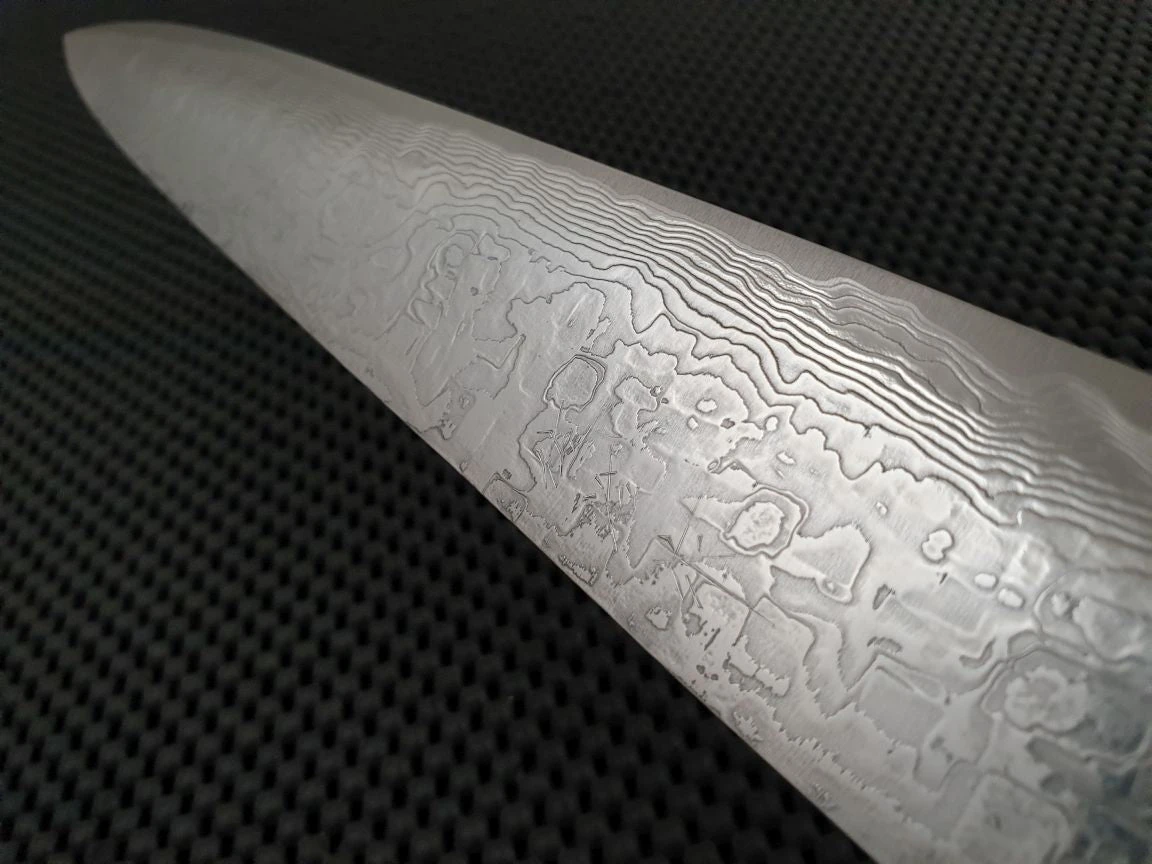 Takeshi Saji | Diamond Damascus 270 Sujihiki Knife (WA) 7 Takeshi Saji | Diamond Damascus 270 Sujihiki Knife (WA) - Billede 5