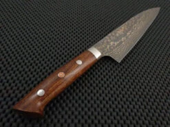 Takeshi Saji | Gold Damascus 210 Gyuto Knife -Profil Optik Salgsbutik SajiGoldDamascusGyutoKnife 004