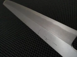 Hitohira Kikuchiyo Manzo | 300mm Yanagiba Sakimaru Knife (Aogami) -Profil Optik Salgsbutik SakimaruEbony 004