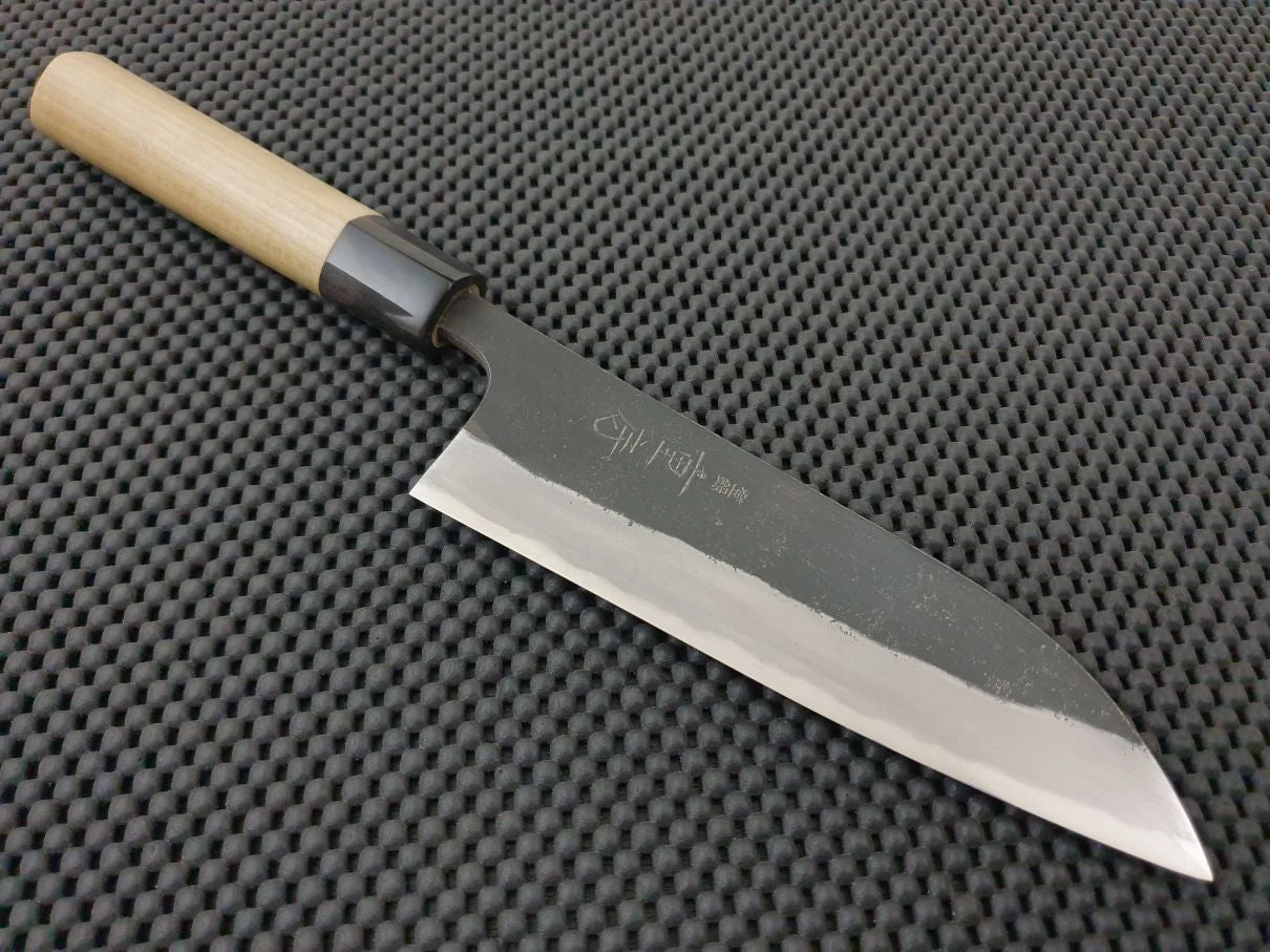 Shigefusa Kurouchi | 165mm Santoku Knife 3 Shigefusa Kurouchi | 165mm Santoku Knife