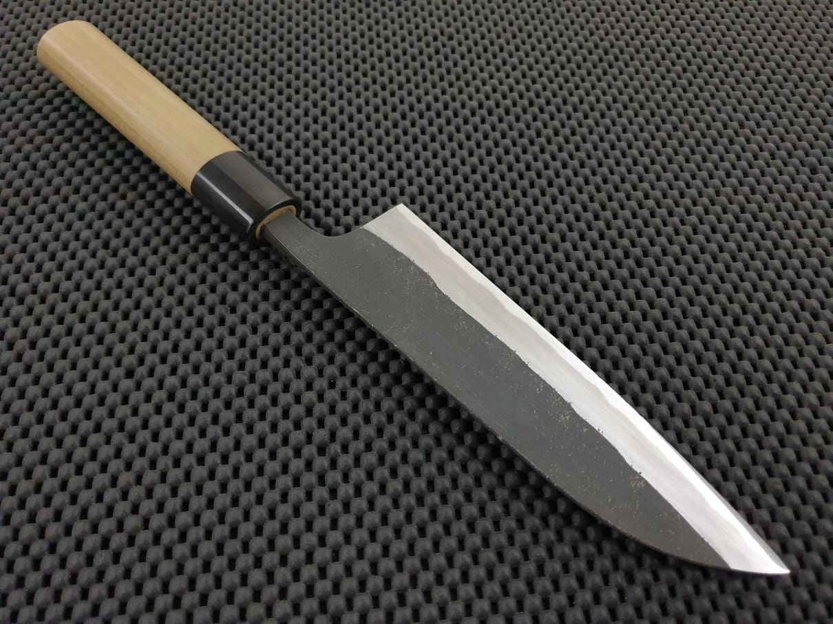 Shigefusa Kurouchi | 165mm Santoku Knife 4 Shigefusa Kurouchi | 165mm Santoku Knife - Billede 2