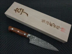 Takeshi Saji | Black Damascus 130mm Petty Knife