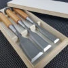 Nomikatsu SFS Tataki Nomi | 3 Piece Japanese Chisel Set (w/ Timber Box) -Profil Optik Salgsbutik Tataki Nomi Japanese Chisels at ProTooling Australia 002
