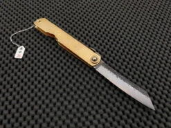 Nagao Higonokami Folding Knife | Kuro Blue Steel (#09K) - "Large"