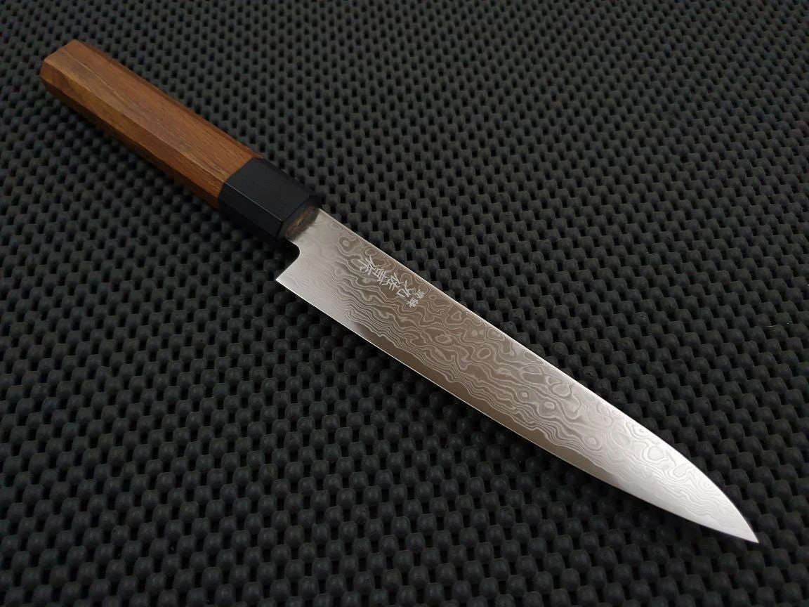 Yoshida Hamono Damascus | 150mm Petty Knife 3 Yoshida Hamono Damascus | 150mm Petty Knife