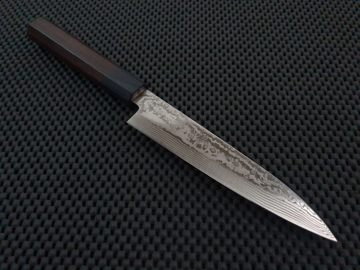 Yoshida Hamono ZDP Damascus | 150 Petty Knife 3 Yoshida Hamono ZDP Damascus | 150 Petty Knife