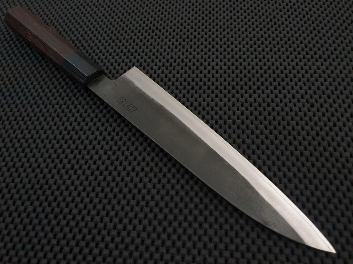 Yoshida Hamono ZDP Kurouchi | 210 Gyuto Knife 4 Yoshida Hamono ZDP Kurouchi | 210 Gyuto Knife - Billede 2