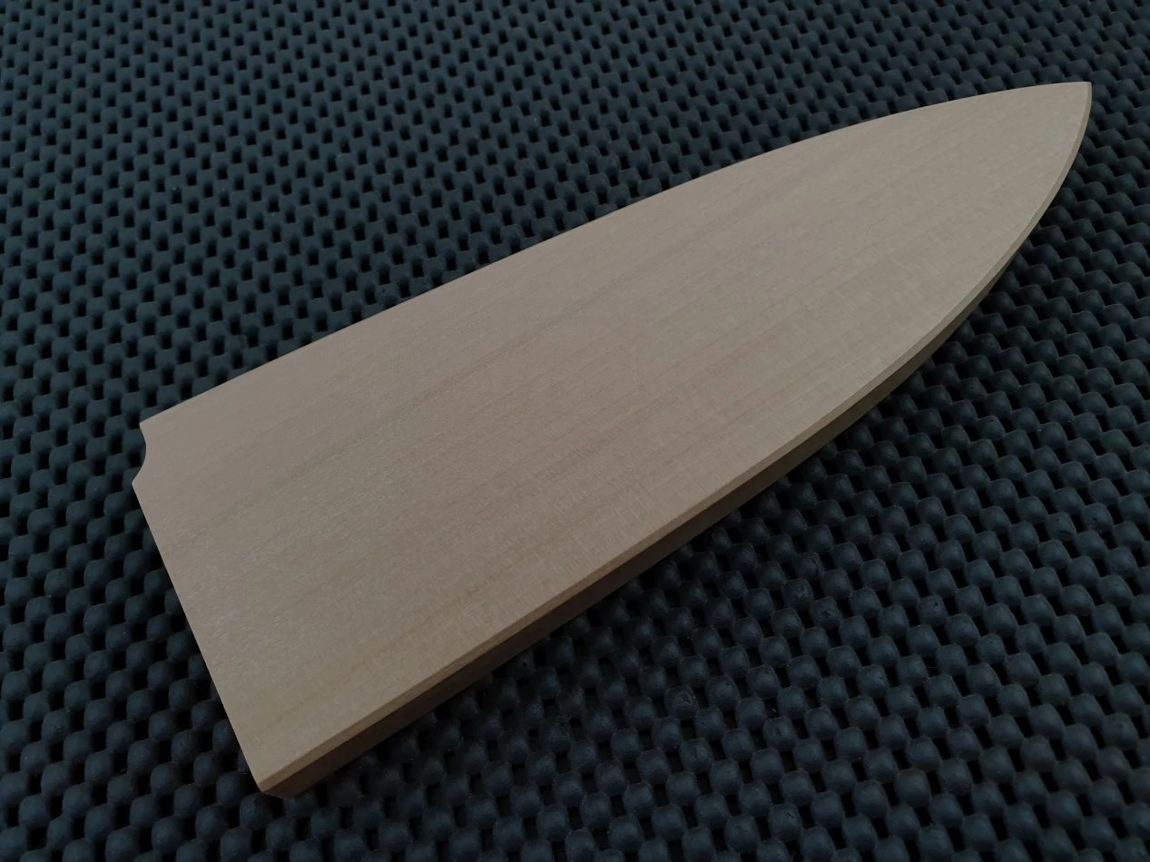 Saya (Knife Sheath) By Zuki Woodworks | 150, 165 & 180 Deba (Ho Wood) 4 Saya (Knife Sheath) By Zuki Woodworks | 150, 165 & 180 Deba (Ho Wood) - Billede 2