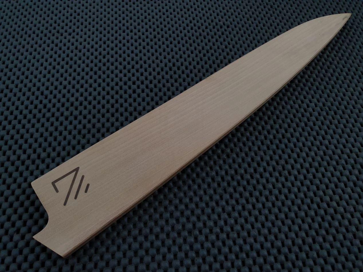 Saya (Knife Sheath) By Zuki Woodworks | 240 Sujihiki (Ho Wood) 3 Saya (Knife Sheath) By Zuki Woodworks | 240 Sujihiki (Ho Wood)