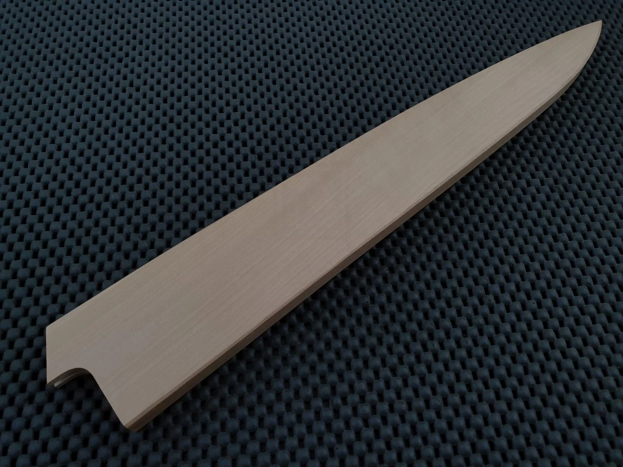 Saya (Knife Sheath) By Zuki Woodworks | 240 Sujihiki (Ho Wood) 4 Saya (Knife Sheath) By Zuki Woodworks | 240 Sujihiki (Ho Wood) - Billede 2